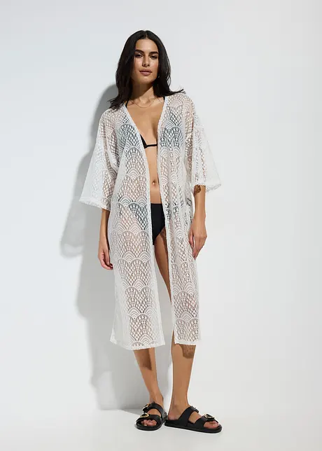 Průhledné plážové kimono, bonprix