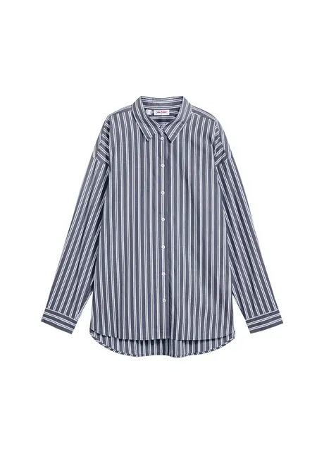 Košilová halenka, oversize, bonprix