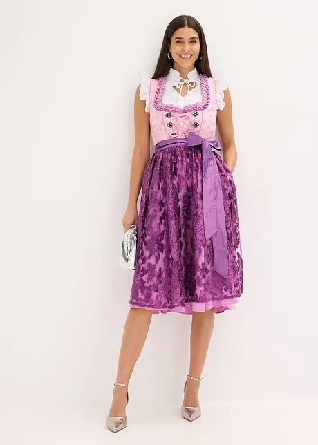 Kroj ve stylu dirndl a zástěra (2dílná souprava), bonprix