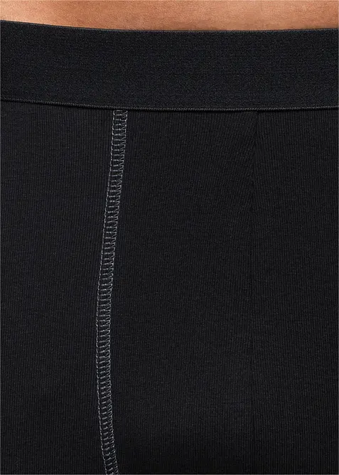 Podvlékačky z žebrované bavlny, s dlouhými nohavicemi, bonprix