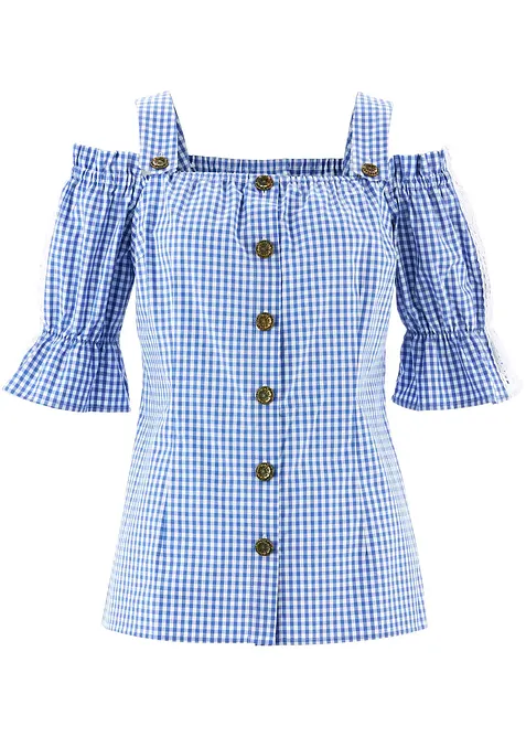 Krojová halenka s krátkým rukávem, bonprix