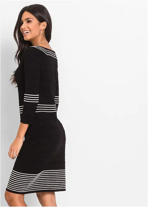 Pletené šaty z měkké viskózové směsi, bonprix