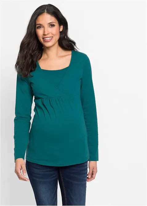 Těhotenské a kojicí triko 2 v 1, bonprix