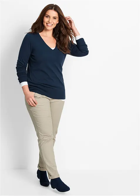 Svetr z jemn&eacute; pleteniny, bonprix