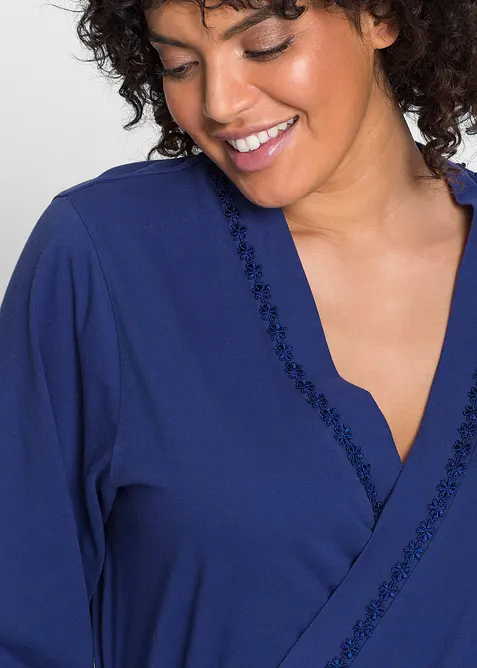 Župan z &uacute;pletov&eacute;ho materi&aacute;lu, bonprix