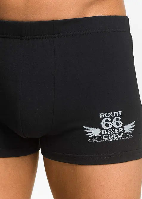 Přiléhavé boxerky s bavlnou  (3 ks v balení), bonprix