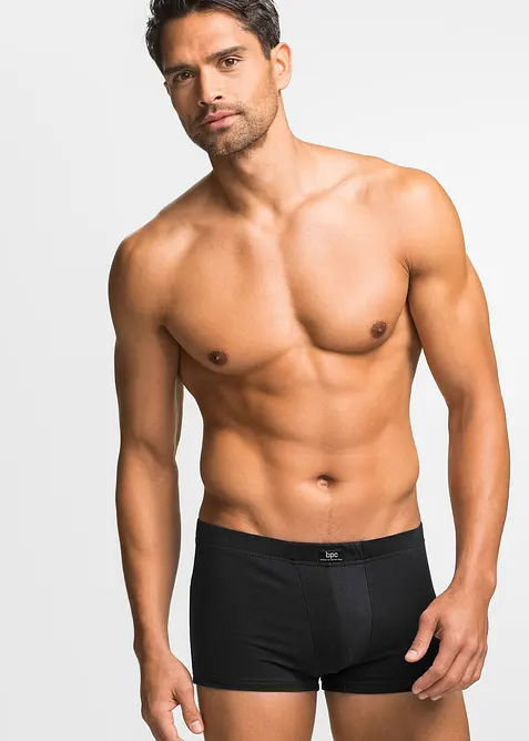 Bokové boxerky s bavlnou (3 ks v balení), bonprix