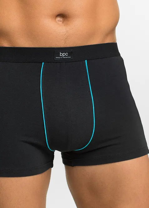 Přiléhavé boxerky s bavlnou  (3 ks v balení), bonprix