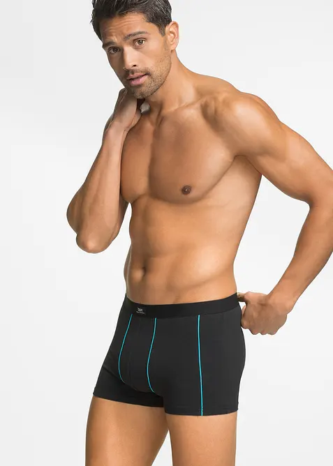 Přiléhavé boxerky s bavlnou  (3 ks v balení), bonprix