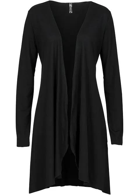 Úpletový kabátek z jemné směsi s viskózou, bonprix