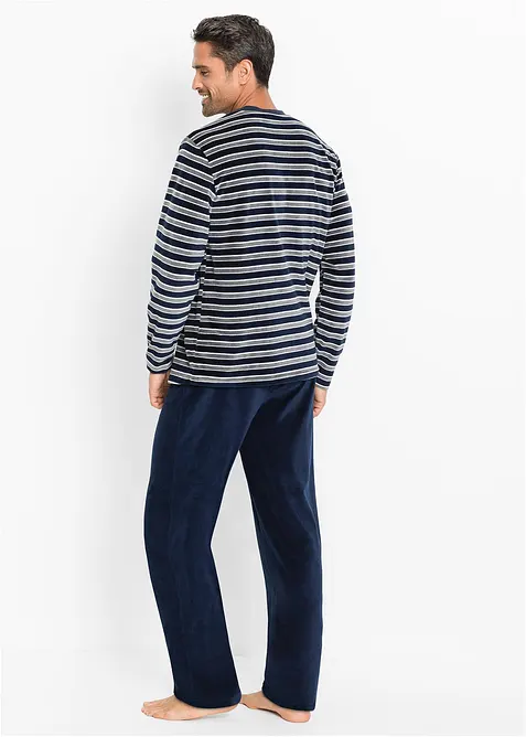 Pyžamo z měkkého materiálu nicky, s dlouhými rukávy, bonprix