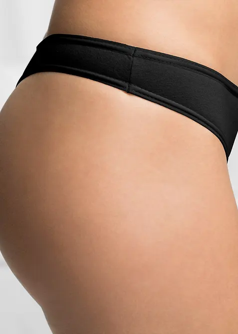 Kalhotky tanga s organickou bavlnou (6 ks v balen&iacute;), bonprix