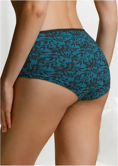 Bokové maxikalhotky s organickou bavlnou (4 ks v balení), bonprix