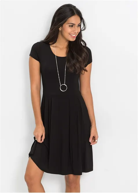 Žerzejové šaty z viskózové směsi, bonprix