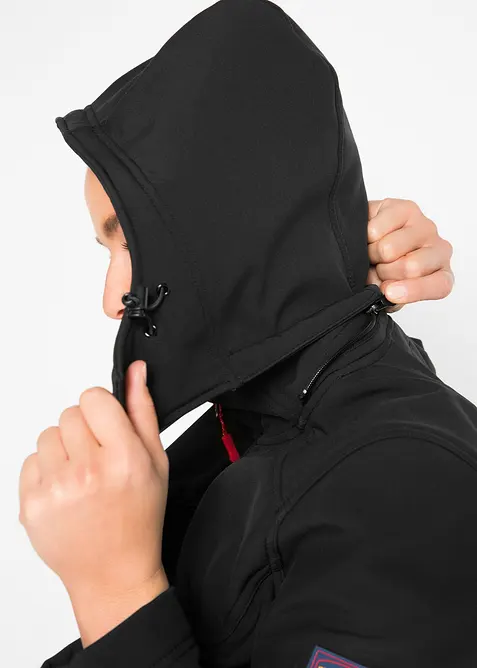 Strečov&aacute; softshellov&aacute; bunda, vodě odoln&aacute;, bonprix