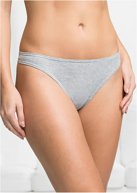 Kalhotky tanga (10 ks v balení), bonprix