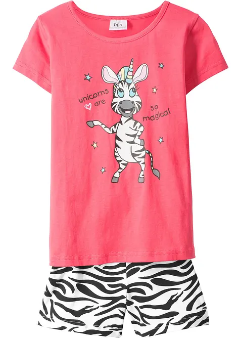 Krátké pyžamo z čisté organické bavlny (2dílná souprava), bonprix