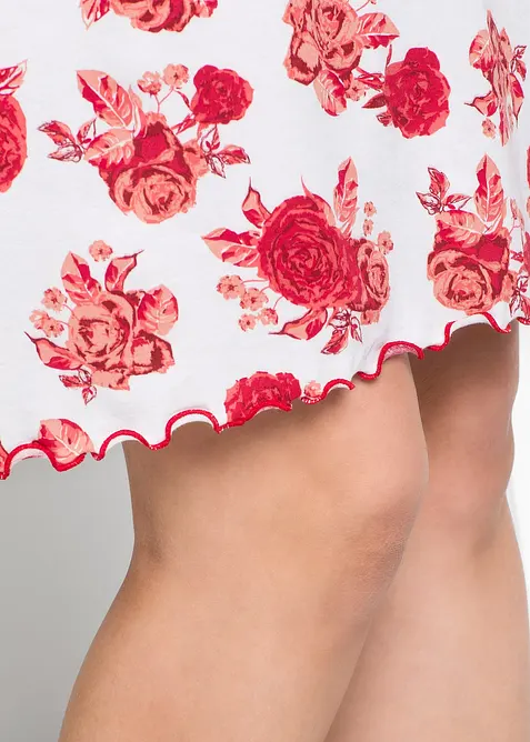 Krátká noční košile z měkké viskózové směsi, bonprix