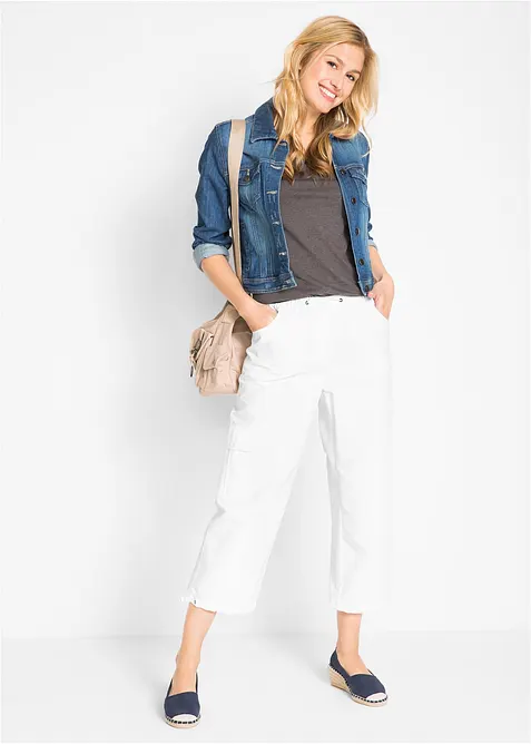 7/8 kalhoty s pohodln&yacute;m pasem (2 ks v balen&iacute;), bonprix