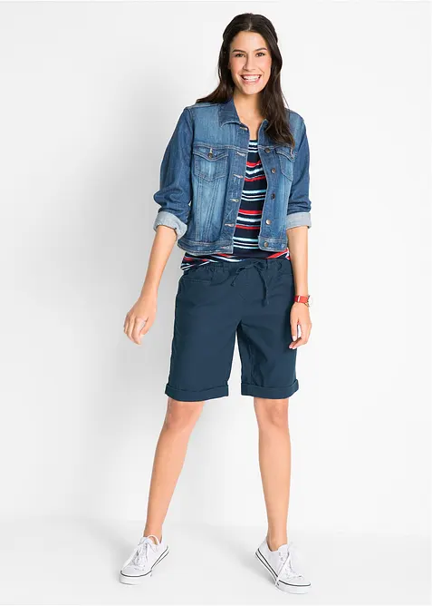 Bermudy se lnem, bonprix