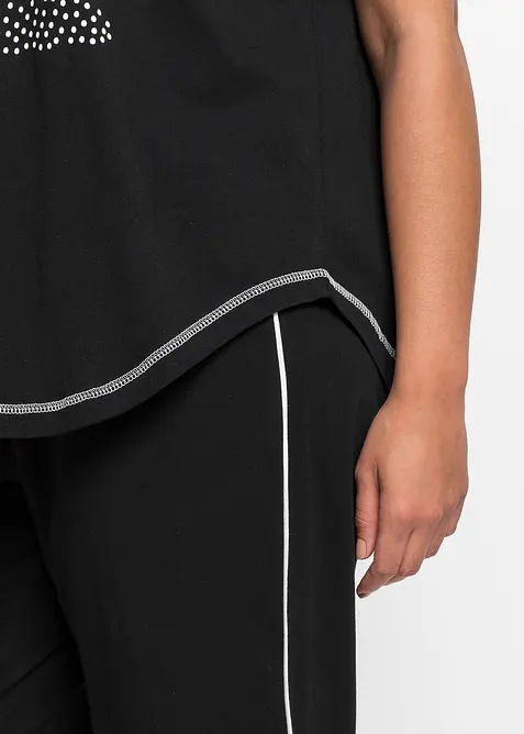 Capri pyžamo z čisté organické bavlny, bonprix