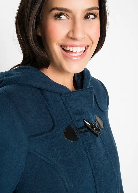 Dufflecoat s vlněn&yacute;m vzhledem, bonprix