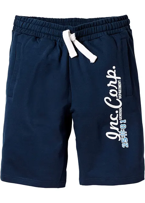 Bermudy z teplákoviny z čisté bavlny, bonprix