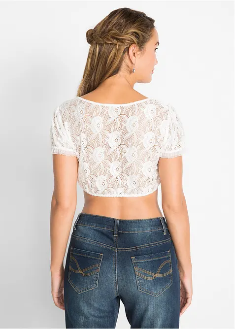 Krajková halenka v krojovém stylu, bonprix