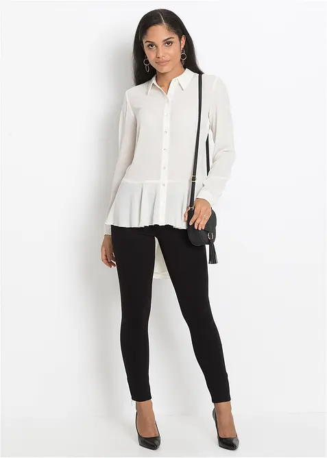 Žerzejové kalhoty z viskózové směsi, bonprix