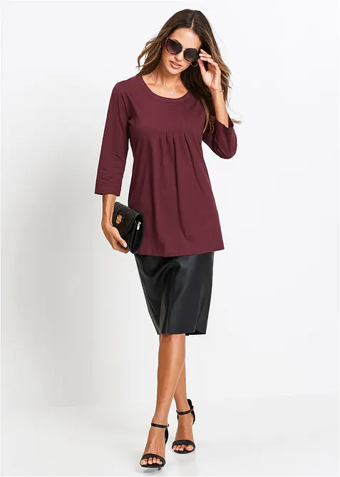 Dlouhé tričko z čisté bavlny, bonprix