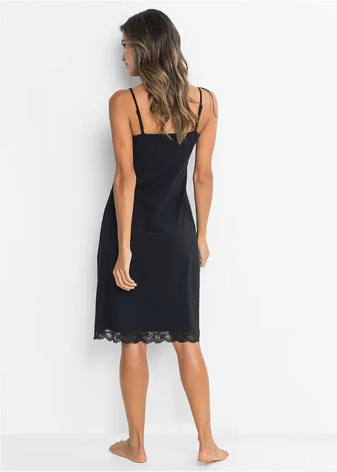 Krátká noční košile s jemnou krajkou, bonprix