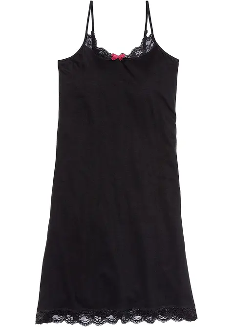 Krátká noční košile s jemnou krajkou, bonprix