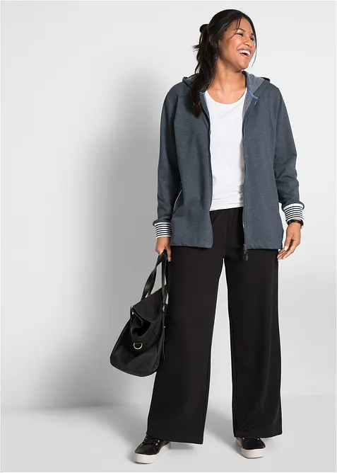 Kalhoty Punto di Roma s pohodlným pasem, pohodlná pasovka, bonprix