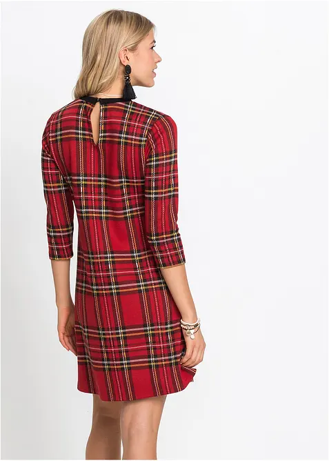 Mini&scaron;aty ze žak&aacute;ru s kostkovan&yacute;m vzorem, bonprix