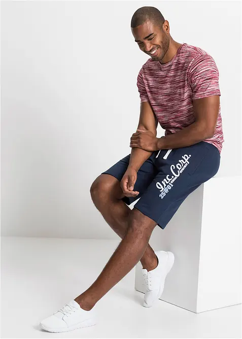 Bermudy z teplákoviny z čisté bavlny, bonprix