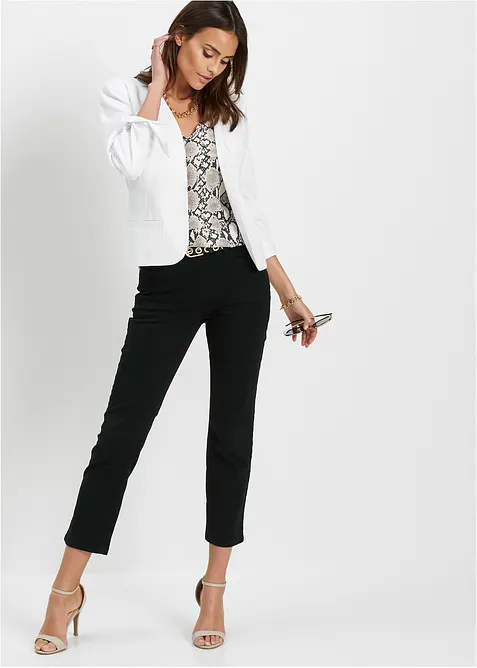 7/8 strečov&eacute; kalhoty, bonprix