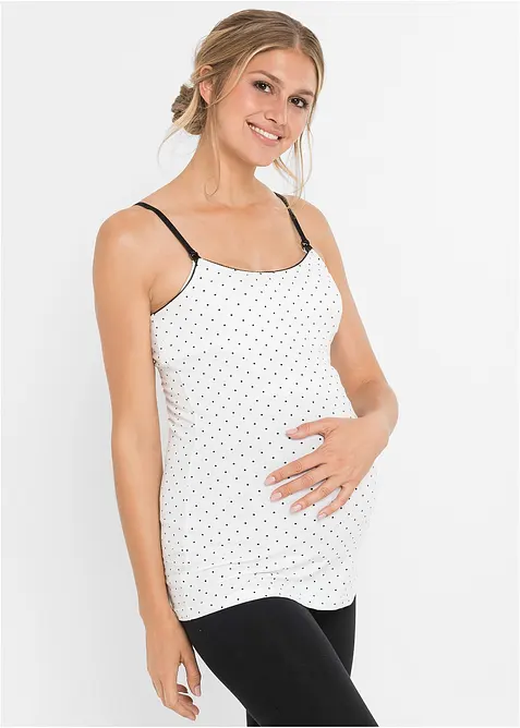 Kojicí top s organickou bavlnou (2 ks v balení), bonprix