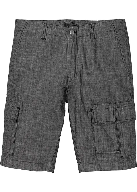 Cargo bermudy z čisté bavlny, Loose Fit, bonprix