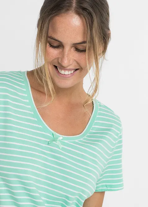 Dlouhá noční košile z čisté bavlny, bonprix