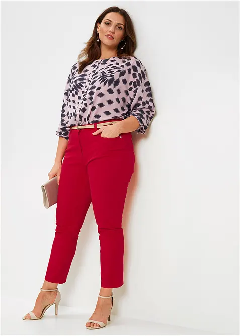 7/8 strečov&eacute; kalhoty, bonprix