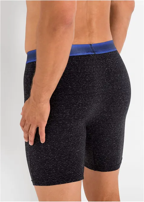 Dlouhé přiléhavé boxerky s bavlnou (2 ks v balení), bonprix