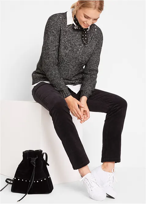 Strečov&eacute; man&scaron;estrov&eacute; kalhoty, bonprix