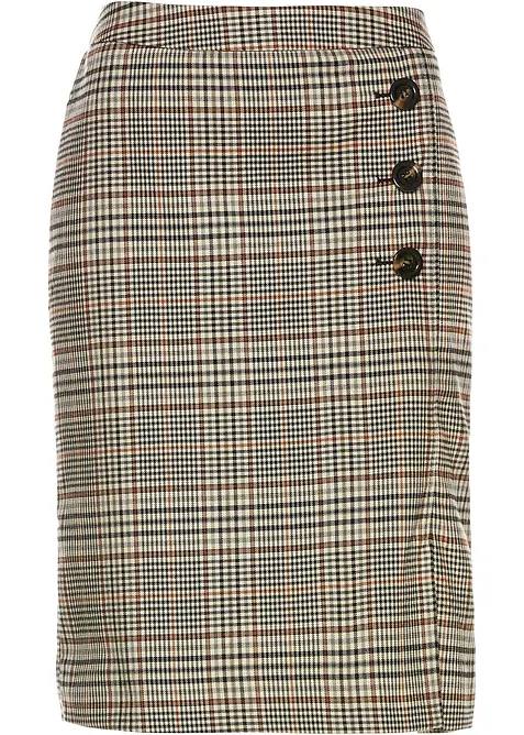 Pouzdrová sukně s knoflíky, bonprix