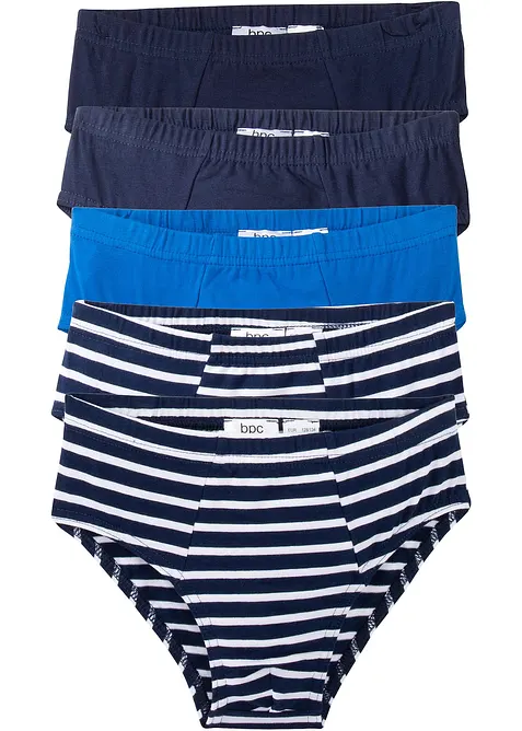 Slipy s měkkou bavlnou (5 ks v balen&iacute;), bonprix