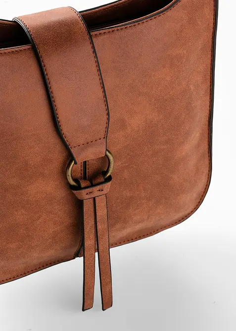 Kabelka přes rameno, s dekorativní přezkou, bonprix