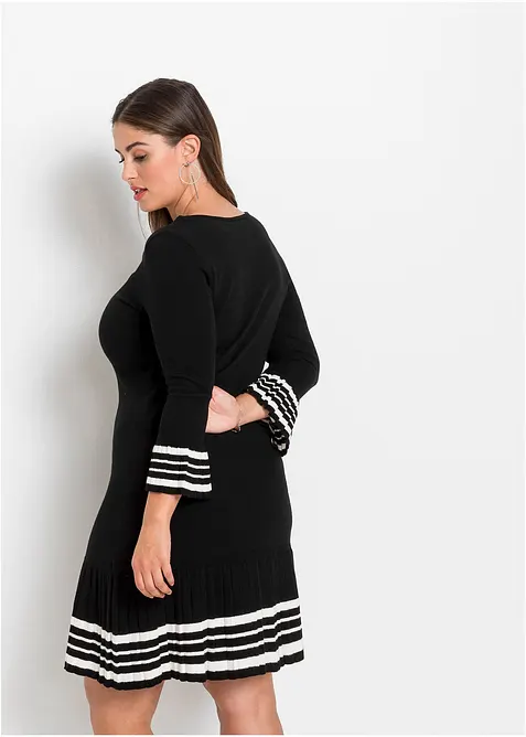 Pletené šaty z měkké viskózové směsi, bonprix