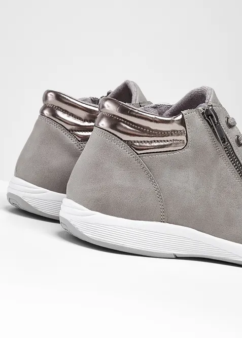 Kotníkové tenisky se zipem, bonprix
