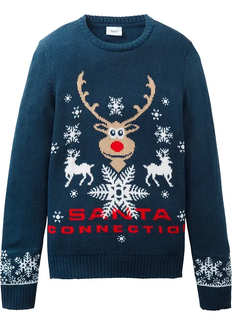 Vánoční svetr z jemné pleteniny, bonprix