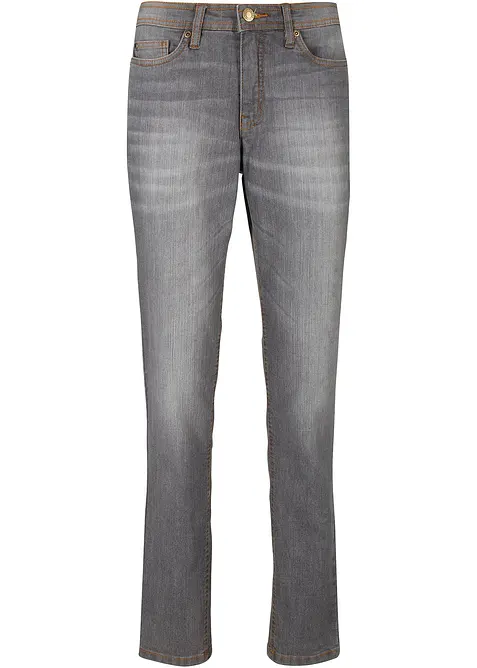 Komfortní strečové džíny, Mom střih, Mid Waist, bonprix