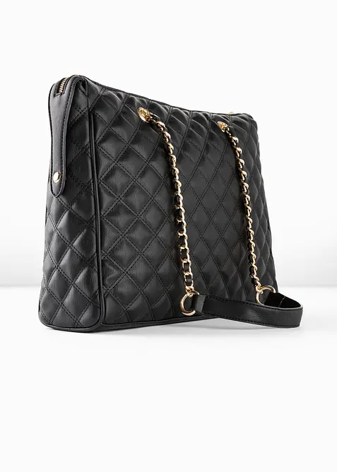 Kabelka s dekorativn&iacute;m pro&scaron;&iacute;v&aacute;n&iacute;m, bonprix